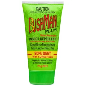 BUSHMAN - Repellent Gel Plus with Sunscreen (2.6 oz 75g)