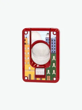 Casa Cubana Capitol Red Double Blade Cigar Cutter