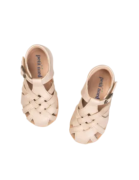 Diamond Starter Sandal - Cream