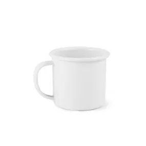 ENAMEL MUG ESPRESSO - WHITE