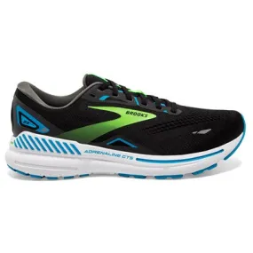 Men's Brooks Adrenaline GTS 23 (Black/Hawaiian Ocean/Green)