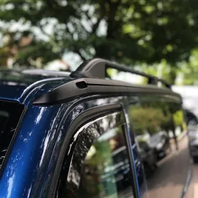 VW T6 Awning Rails (Black) Ideal for Campervan Drive-Through Awning, Compatible with Reimo Awning